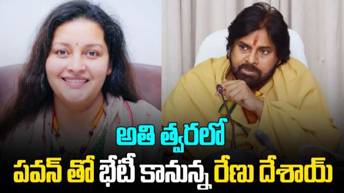 renu desai will meet pawan kalyan soon