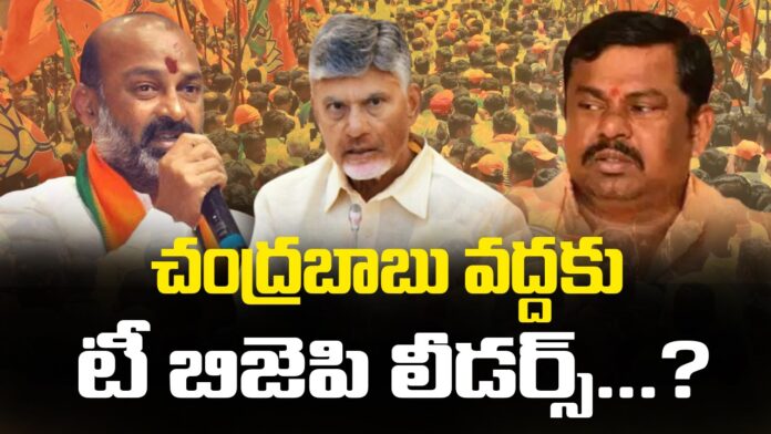 telangana bjp leaders will also meet chandrababu naidu