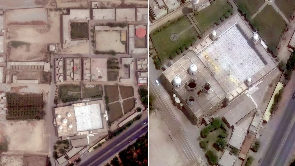 Satellite Image of Operation sindoor