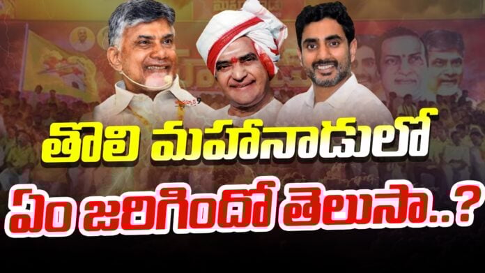 TDP Mahanadu Updates