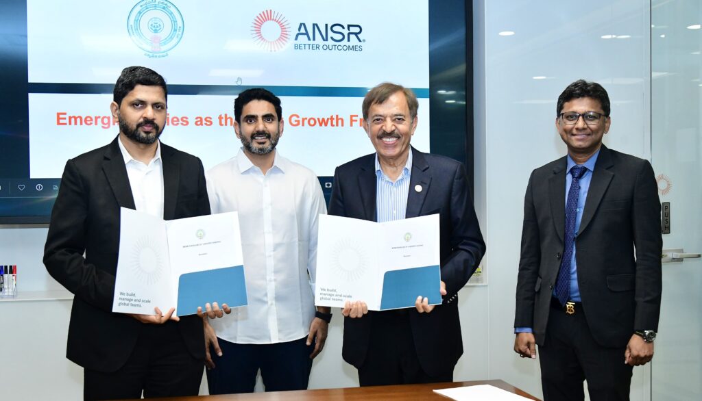 Nara Lokesh MOU With ANSR