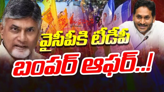 tdp-bumber-offer-to-ysrcp-andhranews9