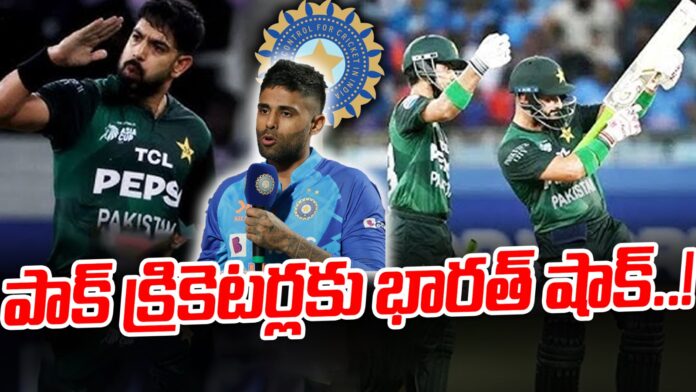 bcci-big-shock-to-pakistan-cricketers-andhranews9