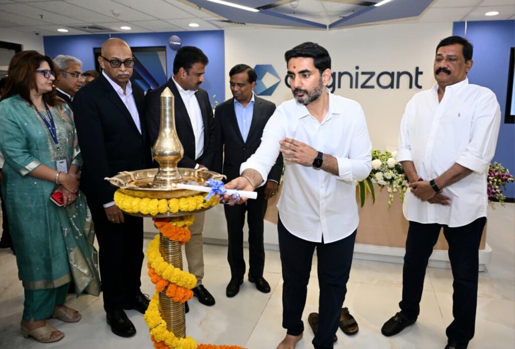 Nara Lokesh inaugurates Cognizant 