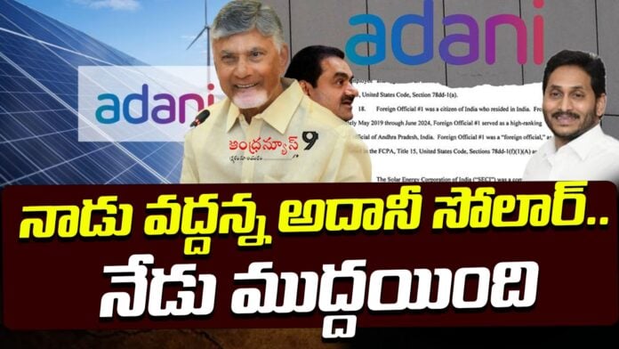 purchasing solar power from Adani Group in AP has led to political discussions