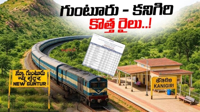 New Train To Kanigiri