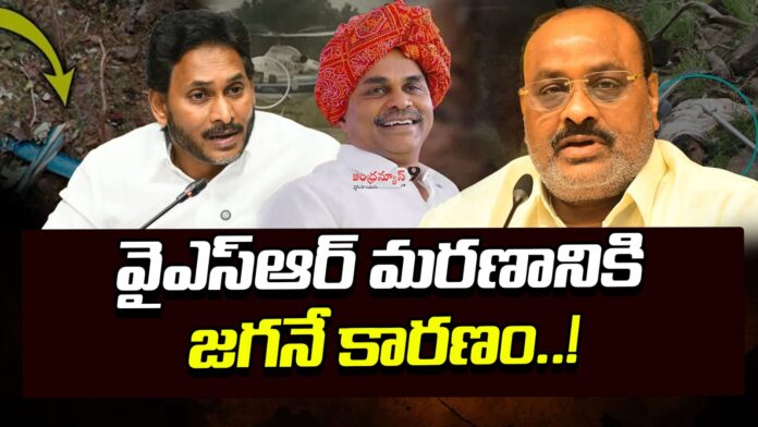 tdp atchannaidu comments on ysr death