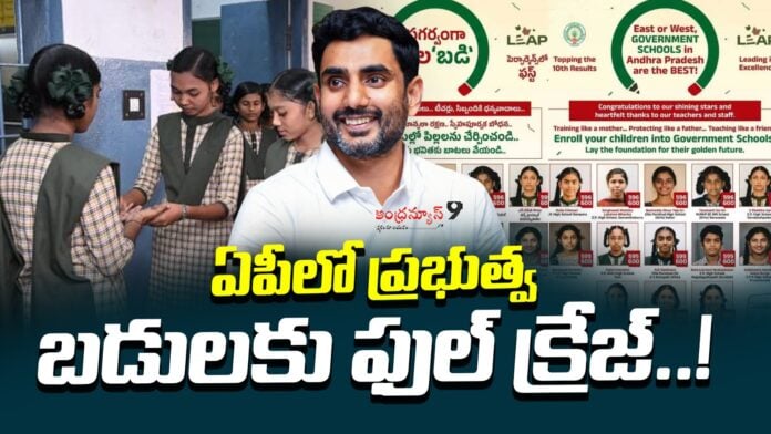 Sharp Increase In Govt School Admissions In Andhra Pradesh