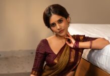 Nabha Natesh Slips Into Saree Magic Again