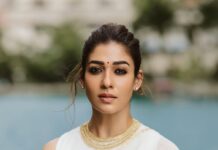 Photos : Nayanthara Elegant Look In White Saree