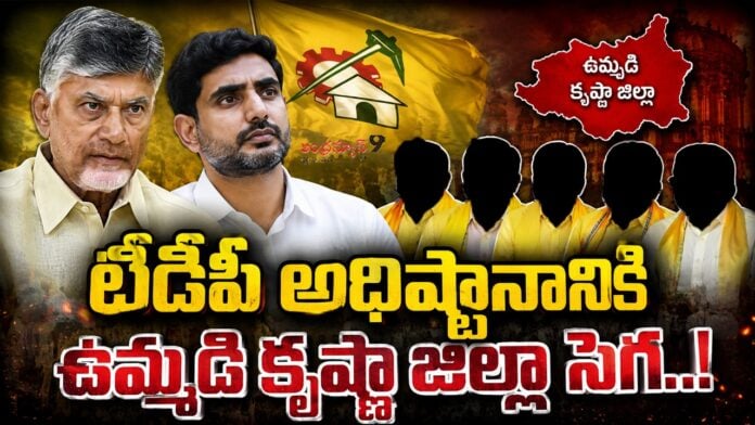tdp-leadership-faces-heat-from-the-krishna-district-tdp-leaders