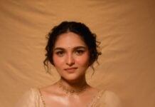 Kayadu Lohar Stuns In Beige Attire