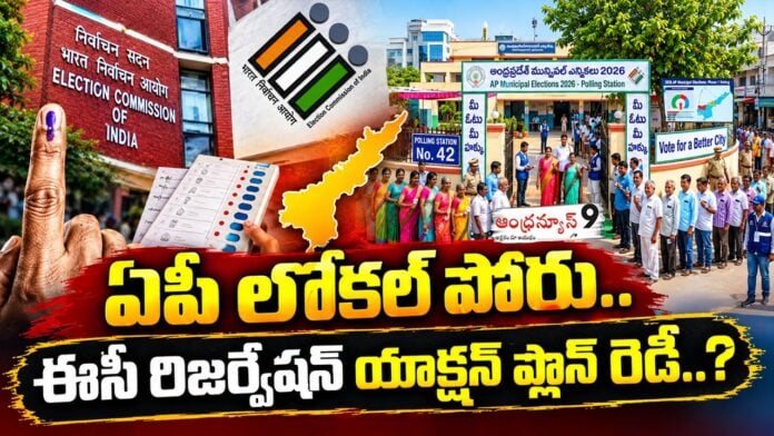 EC's reservation action plan ready for ap local polls